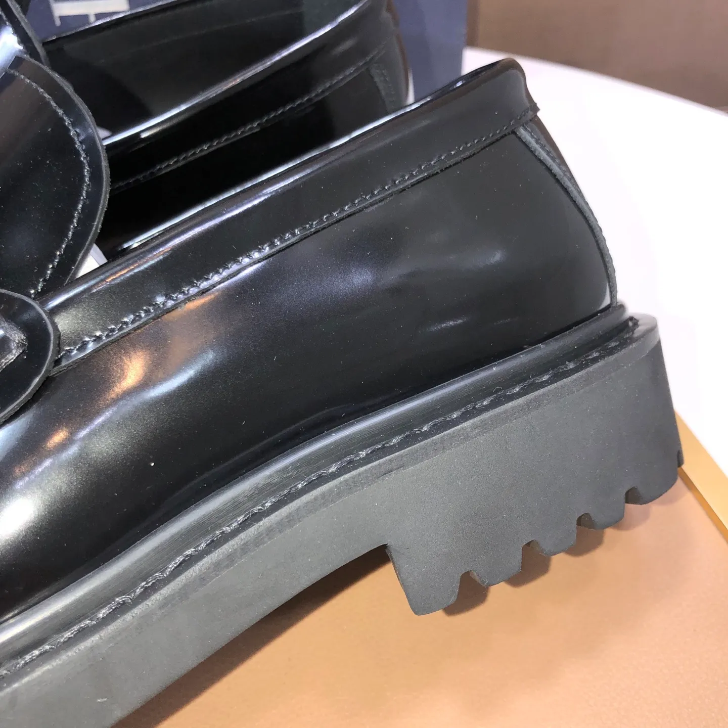 Men's shoes 💰680💶[Dior] (water-dyed cowhide lining) Dior original 1:1 high-quality factory, imported original materials, imported raw cowhide, water-dyed cowhide lining, original TPU outsole, code number: 39-44 (38.45 custom-made)
